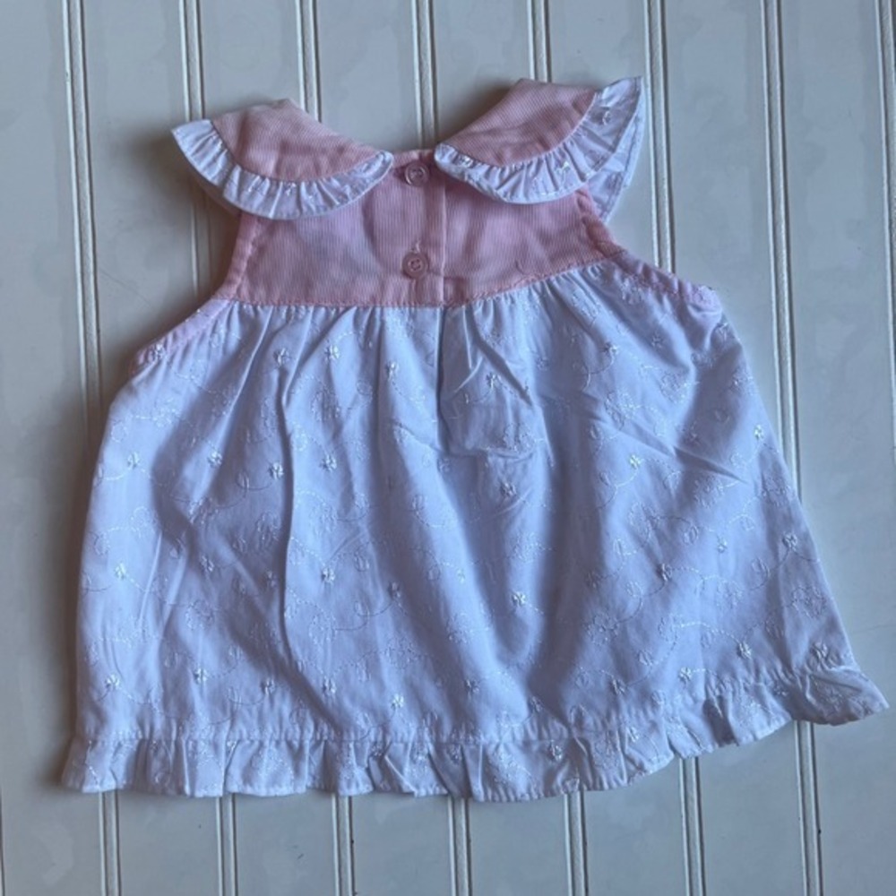 Vintage Baby Girl 3-6M Clothing Bundle Carter's Dresses Sunsuit Spring Lot - Picture 4 of 16
